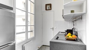 City Apartment, 1 Bedroom, Non Smoking | Private kitchen | Espresso maker, coffee/tea maker, electric kettle, toaster - Modern 1BR For 4 By Centre Pompidou  (Paris)