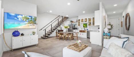 TV, video games, offices