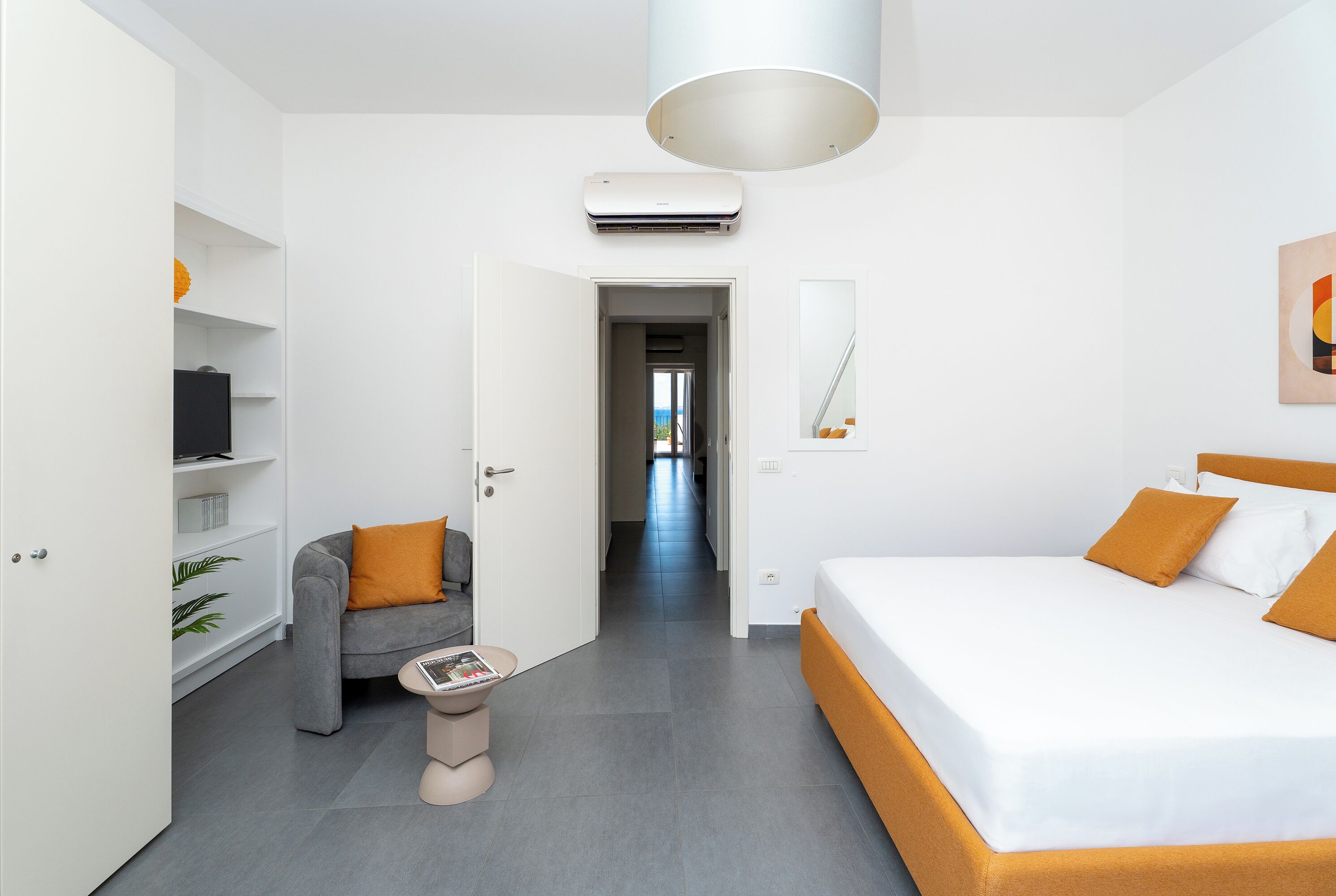 Design Apartment, 2 Bedrooms, Sea View | Blackout curtains, free WiFi, bed sheets