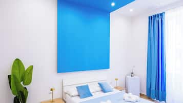 Quarto família | Escrivaninha, espaço de trabalho para notebook, Wi-Fi de cortesia