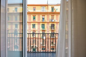 Comfort vierpersoonskamer | Balkon