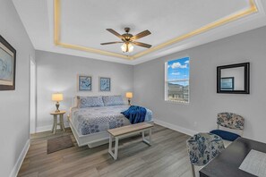 5 bedrooms, iron/ironing board, travel crib, WiFi