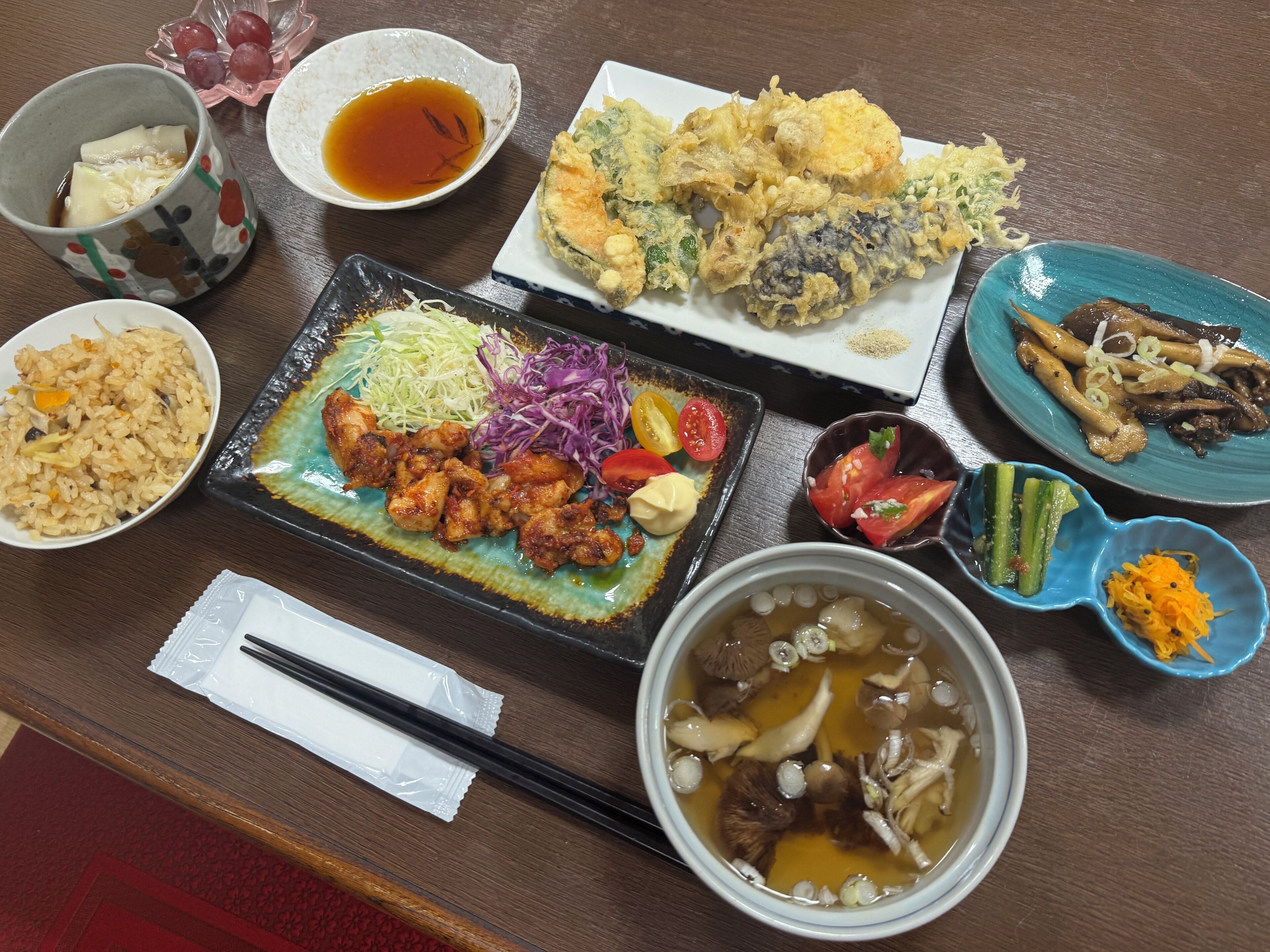 日式旅馆用餐