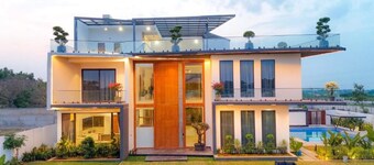 ASHVA RETREAT – Luxury Pool Villa with Lawn Near RGIA Airport, Hyderabad