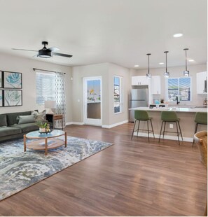 50-inch TV with digital channels - Phoenix Goodyear Apartments by Landing (Goodyear)