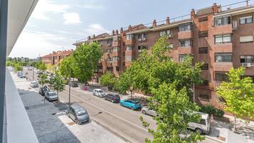 Uitzicht vanuit accommodatie