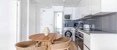 Apartamento, 1 cama de casal e sofá-cama | Área de estar