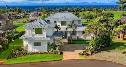 Hale Nani at Kukui ula - Luxe Family Hideaway with Poolside Living in Poipu