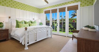 5BR I Hale Maia at Kukui ula - Elegant Pool Retreat with Golf Views in Poipu