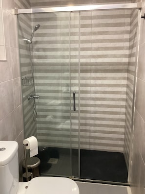 SĂšche-cheveux, serviettes fournies, savon, papier toilette