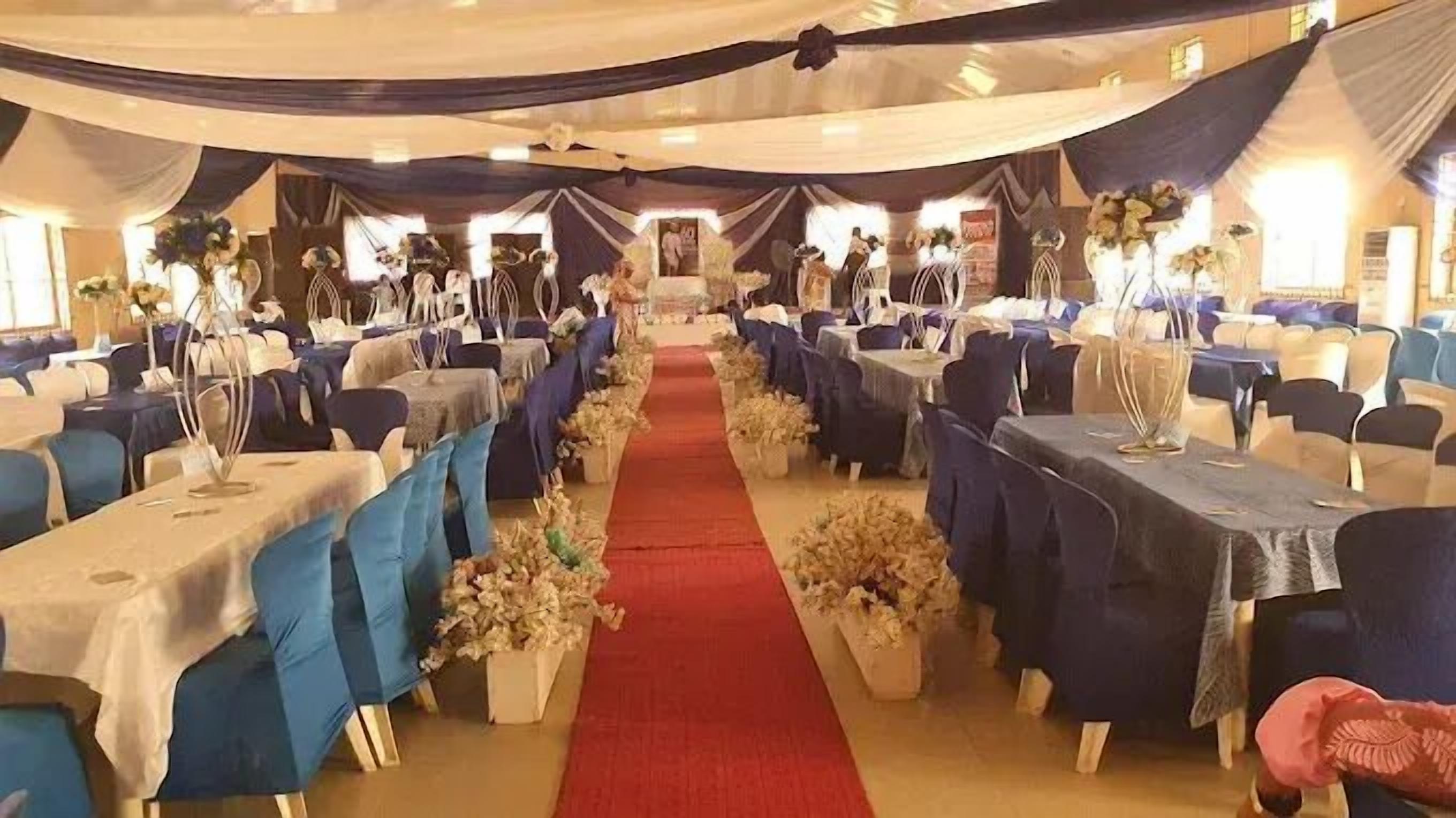 Indoor wedding