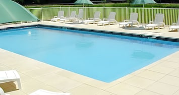 Vue sur piscine