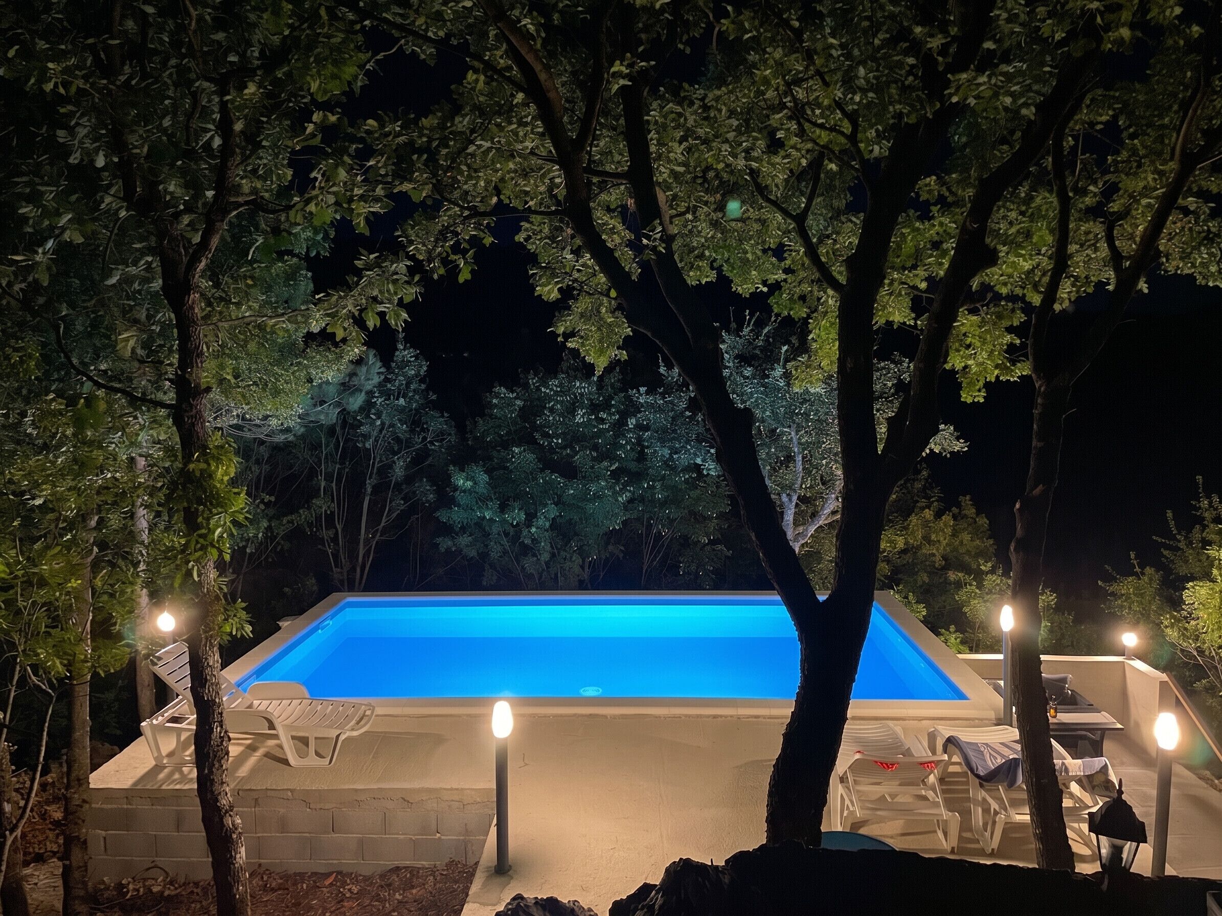 Swimming pool view