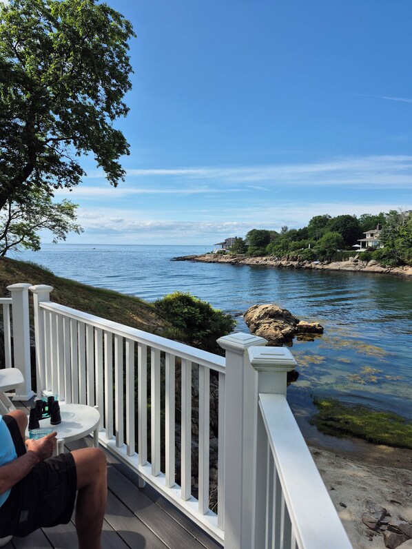 Property grounds -
Cozy 1-bedroom apartment in charming Gloucester overlooking a small beach. (Gloucester)