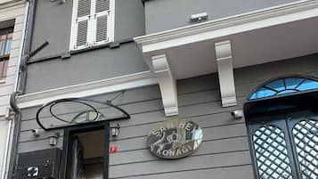 Façade de l’hébergement