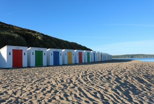 Berry Cottage, on the edge of the postcard-pretty village of Croyde