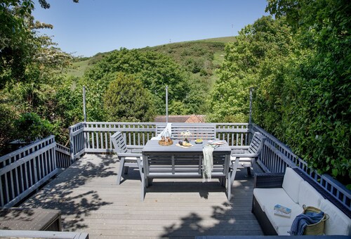 Berry Cottage, on the edge of the postcard-pretty village of Croyde