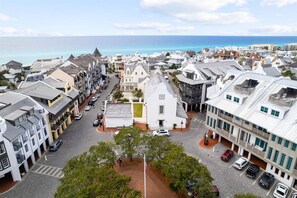 Exterior - Luxurious Beach Retreat with Heated Community Pool & Private Elevator (Inlet Beach)