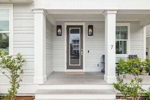 Exterior detail - Luxurious Beach Retreat with Heated Community Pool & Private Elevator (Inlet Beach)