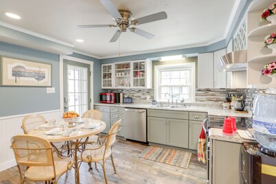 1 Block to Beach: Home w/ Hot Tub in Port Clinton!