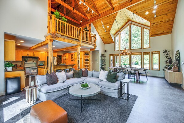 House (4 Bedrooms) | Interior - Luxury Cabin on Naches River, Near Mount Rainier! (Naches)