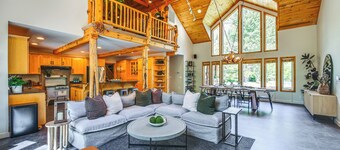 Day Trip to White Pass: Luxe Cabin on Naches River