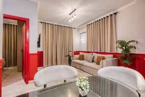 Interior - The Ruby 1BR | Elegant Stay in Lotus | Travelholic Stays (Lotus)