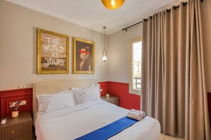 1 habitación, tabla de planchar con plancha, wifi gratis y ropa de cama 
