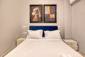 2 chambres, fer et planche à repasser, accès au Wi-Fi (inclus)