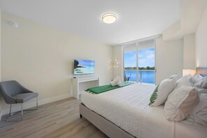 2 bedrooms, iron/ironing board, travel crib, free WiFi