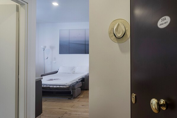 1 Schlafzimmer, Bügeleisen/Bügelbrett, kostenloses WLAN, Bettwäsche