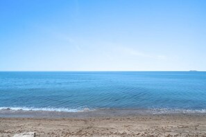 Am Strand, Strandtücher