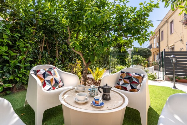 Terrasse/gårdhave