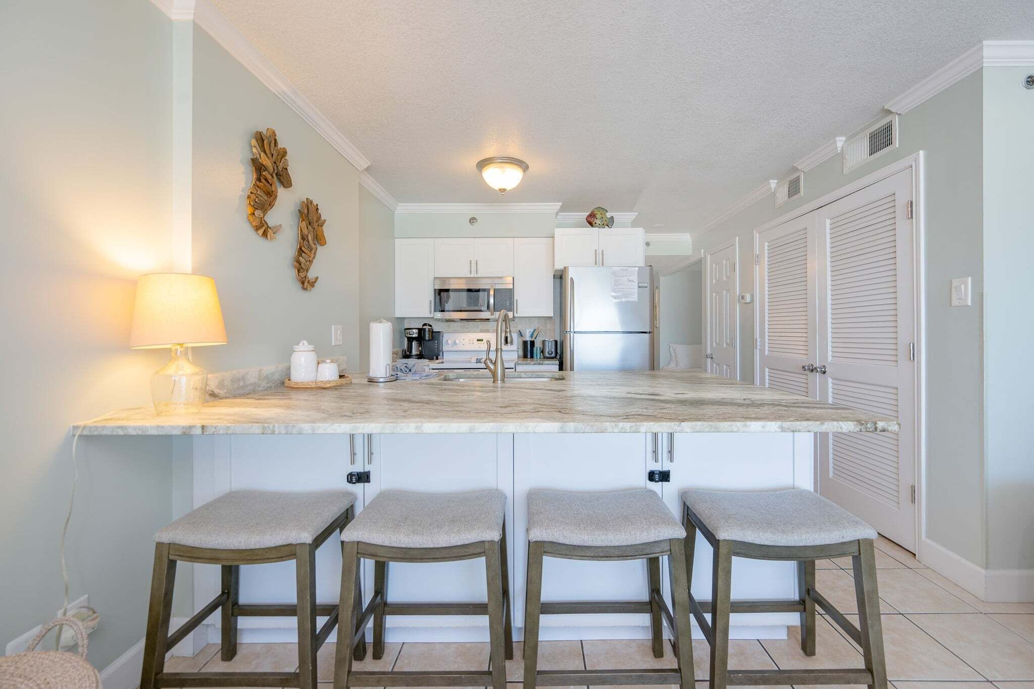 Condo, 1 quarto | Cozinha privada | Geladeira, fogão, cafeteira/chaleira