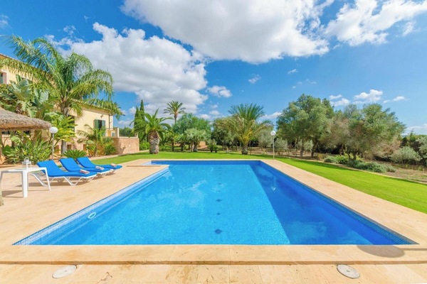 Vista a la piscina