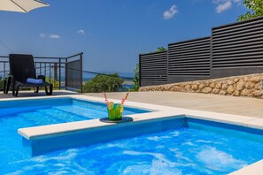 Pool - Tres Corda in Dramalj - Haus für 4-6 Personen (Dramalj)