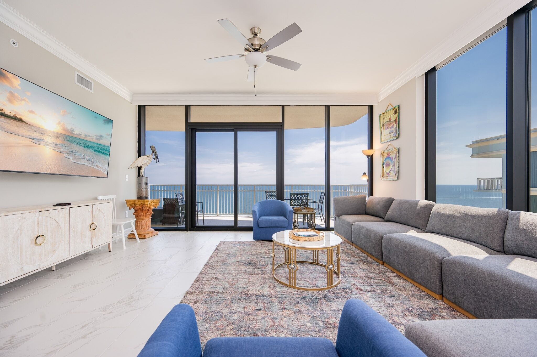 公寓客房, 4 間臥室 | 起居區