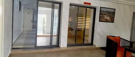 Interior entrance