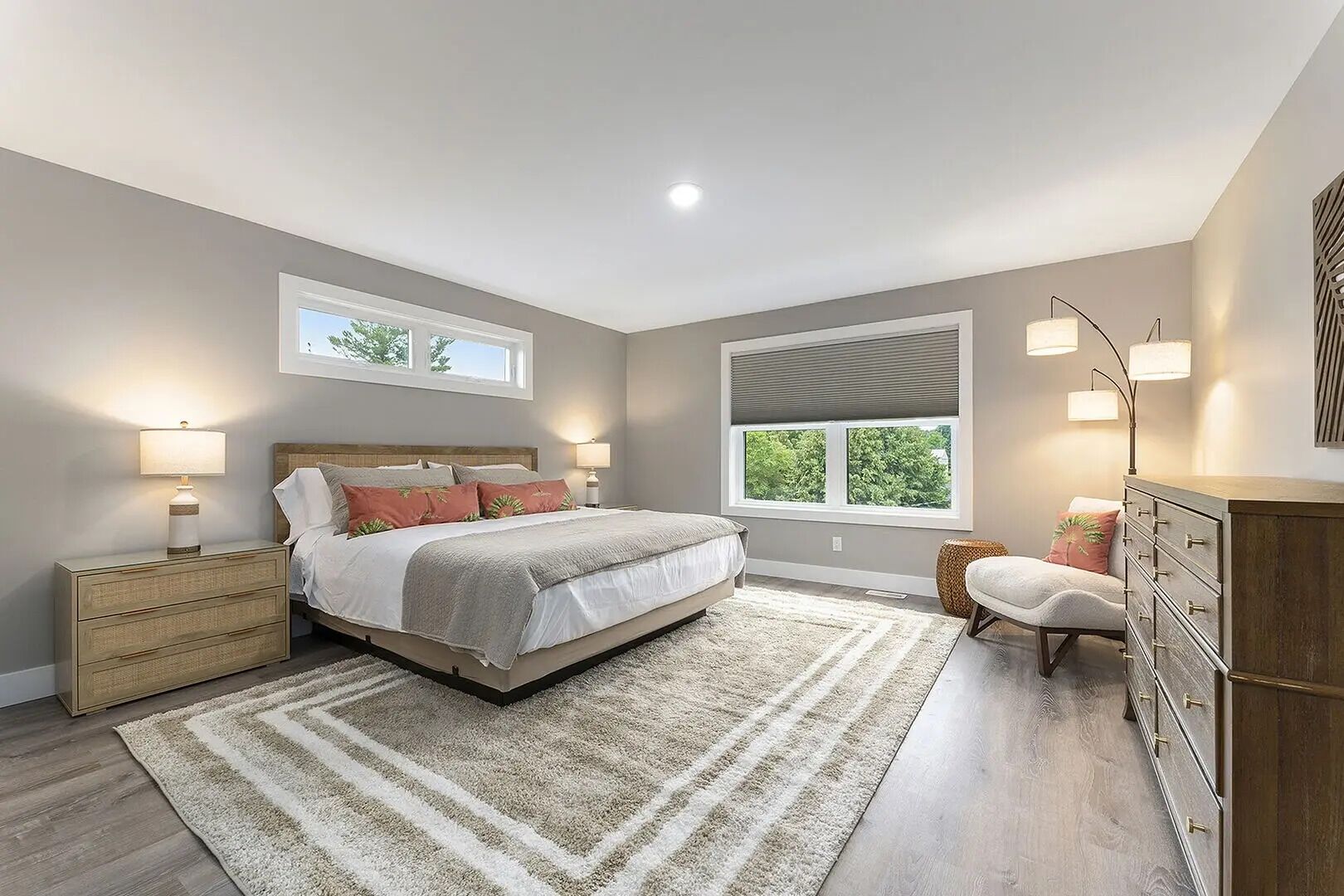 公寓客房, 陽台, 花園景觀 | 起居區 | 電視