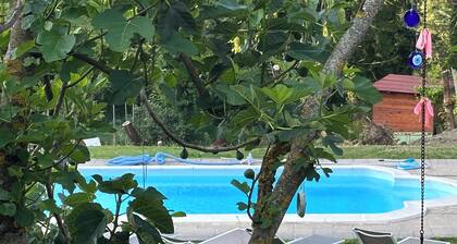 Carina in Toscana, garden apartment with private pool in beautiful Garfagnana.