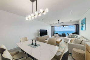 Condo, 2 Bedrooms, Terrace, Ocean View | Dining room - Allure #502 - by Zenbreak (Bridgetown)