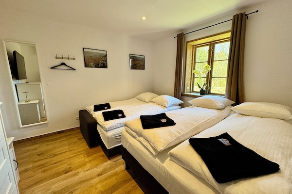 Luxe beddengoed, pillowtop-bedden, verduisterende gordijnen