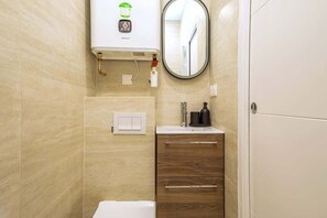 Ducha y secador de pelo