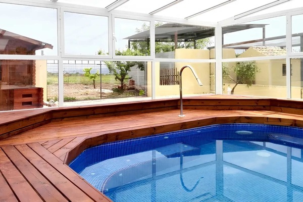 Swimming pool view