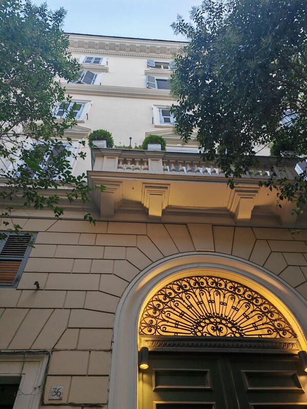 Fassade der Unterkunft