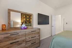 4 bedrooms, iron/ironing board, travel crib, WiFi