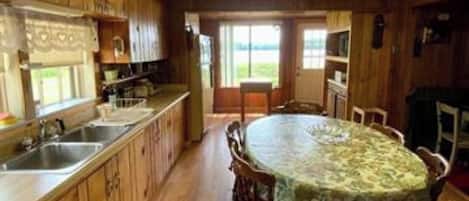 Microwave, oven, stovetop