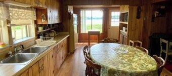 Sandy Lake Retreat Charming 2-bedroom cabin with WiFi, AC steps from the lake!