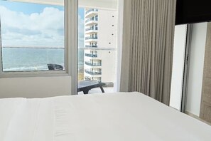 1 bedroom, bed sheets - Loft apartment in Cartagena de Indias (Cartagena de Indias)