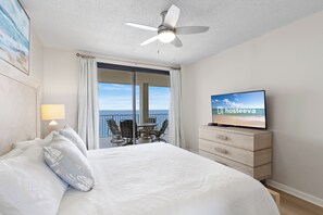 Leilighet – signature, 3 soverom, balkong, strandutsikt | Individuelt dekorert, individuelt innredet og strykejern/-brett